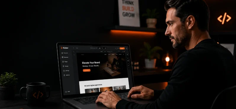 Criar site profissional sem programar